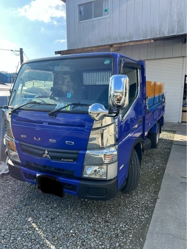 三菱ブルーテックキャンター　2tダンプ　低床