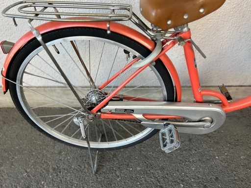 １２J16　ホームサイクル２６サイズ　カゴ、カギが新品です。　★自転車専門店の中古車です★　【消費税込み・防犯登録６００円込み