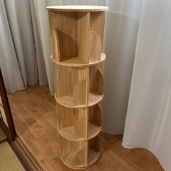 【美品】回転本棚の画像