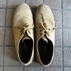 Stefanorossi スエード チャッカ ブーツ ベージュ の画像