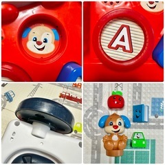 ［フィッシャープライス］ スマートステージ・バイリンガルワゴンの画像