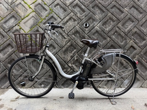 ヤマハ26インチ バッテリー 12.8Ah 電動自転車【中古】