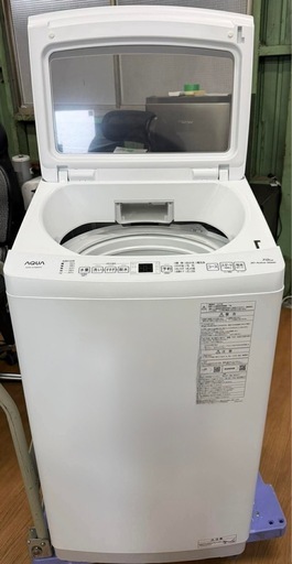 配送設置回収無料！】AQUA 7kg洗濯機 2023年製 動作OK！すぐ使えます 