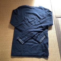 【無料】無印良品　リバーシブルセーター【古着】の画像