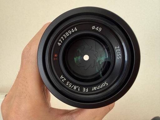 【美品】SONY ZEISS Sonnar FE 55mm F1.8ZA