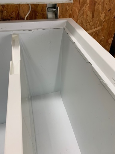 a(7872) エクセレンス 冷凍ストッカー MV-6282 2017年製 鍵・電球 欠品 W1020D695H850 50kg 内容積282L 直接引き取りも歓迎 大阪