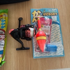 釣りに使えるアイテムセット差し上げます。ます。の画像