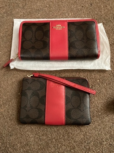 coach長財布　コインケース