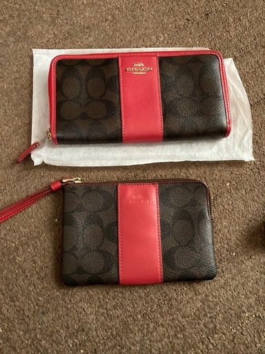 coach長財布　コインケース