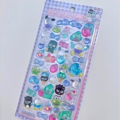 【新品未開封】即日発送サンリオはぴだんぶいボンボンドロップシール第2弾可愛いの画像