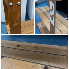 木製棚　三段　四段の画像