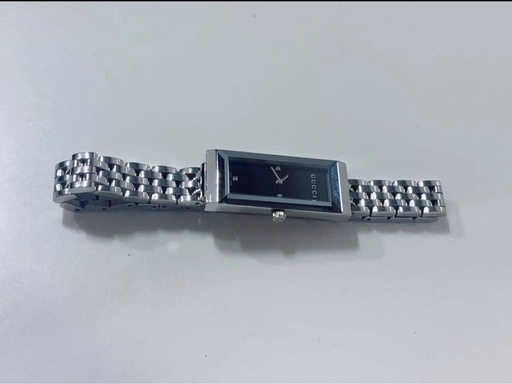 GUCCI レディース　ダイヤモンド　腕時計　サファイアガラス　調節可能　美品