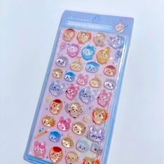 【新品未開封】即日発送ちいかわボンボンドロップシールハチワレうさぎちゃん大人気の画像
