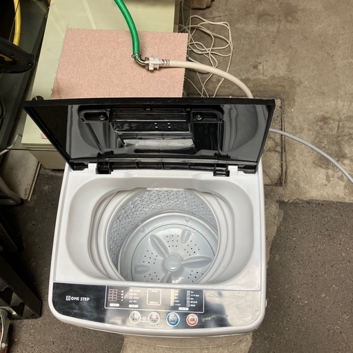 W2603-0406 ONE STEP 小型全自動洗濯機　2025年製　動作確認済み　中古美品 W2603-0406 ONE STEP 小型全自動洗濯機 2025年製 動作確認済み 中古