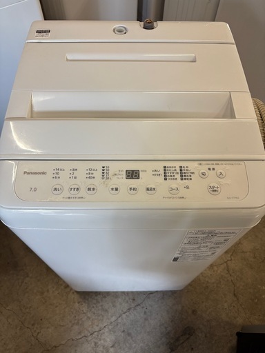 Panasonic.洗濯機.7キロ.美品 (けけ) 土浦の生活家電《洗濯機》の中古 