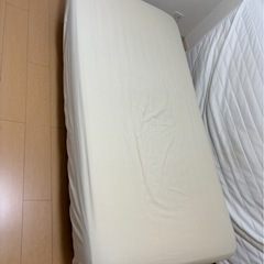 無印　脚つきマットレス　シングル　2つの画像