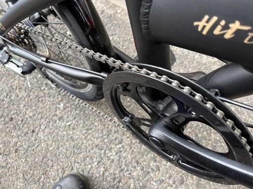 ダホンインターナショナル DAHON 折り畳み自転車 HIT D6 マットブラック ヒットD6 20インチ