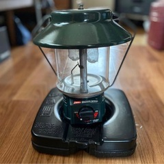 Coleman コールマン ガスランタン アダプター付 廃盤品 レア ビンテージの画像