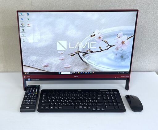 美品　NEC LAVIE 23.8インチFULL HD IPS液晶　Dual-Core 16GB　SSD240GB　地デジ/BS/CS搭載　Bluetooth　Office2024