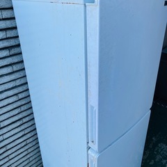 J654 Haier 冷凍冷蔵庫　2ドア冷蔵庫　JR-NF148B   148L  未清掃　現状渡し　ハイアール　の画像