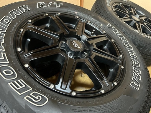 決まりました　人気のタイヤホイール4本セット 235/70r16 