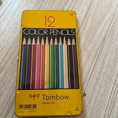 トンボ鉛筆 色鉛筆12色の画像