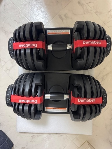 可変式　ダンベル　24kg