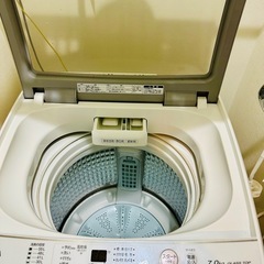 2021年製‼️洗濯機AQUA7キロ‼️の画像