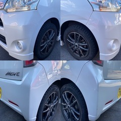 【総額20万円】ムーヴカスタム　ＲＳターボ　パール白　検～8年6月の画像