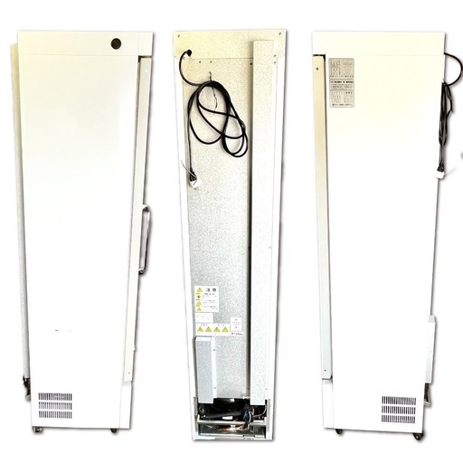 【中古品・業務用】   日本フリーザー 業務用 薬用冷蔵ショーケース  NC-ME15A (153L)  2018年製  電源100V  ※サビ等あり