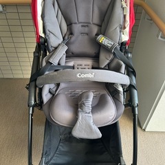 コンビ Atto type-S RD ベビーカー 両対面式 軽量 美品 動作スムーズ の画像