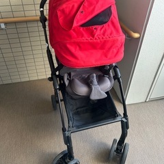 コンビ Atto type-S RD ベビーカー 両対面式 軽量 美品 動作スムーズ の画像