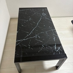 ニトリ　大理石　ローテーブルの画像