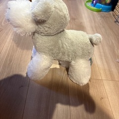 新品タグ付きシュナウザーぬいぐるみの画像