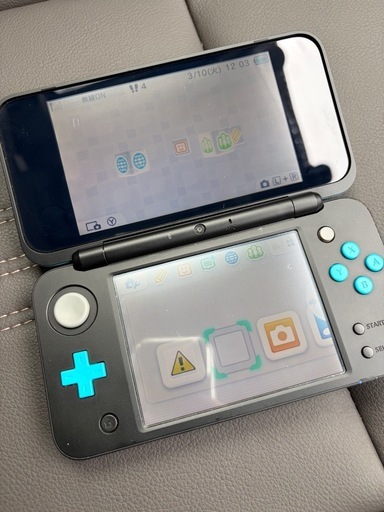 Newニンテンドー2DS LL ブラック×ターコイズ