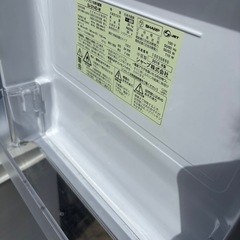 良品 SHARP シャープ 137L 2ドア冷蔵庫 SJ-D14D 2018年製 つけかえどっちもドアの画像