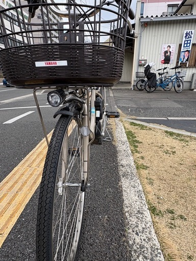 中古YAMAHA電動アシスト自転車　12.3Ah 大阪