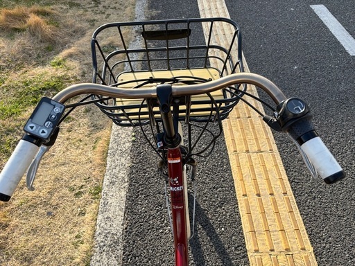 中古YAMAHA Disney 限定デザイン電動アシスト自転車　8.7Ah 大阪