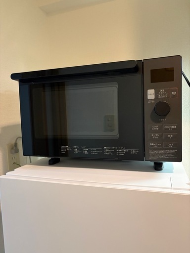 オーブンレンジ フラットテーブル ブラック OB-OR181K [18L]