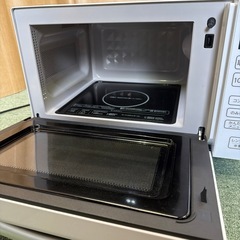 ○4099 電子レンジ 2024年製 ヘルツフリー 美品 動作品 KS-MW24F18 家庭用 シンプルの画像