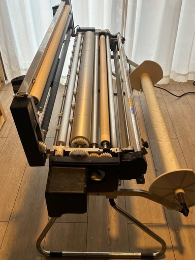 極東産機 簡易自動壁紙糊付機 SALIDA CF仕様｜クロス糊付け機｜ジャンク扱い｜動作確認あり