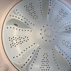 AQUA製の全自動電気洗濯機（AQW-S45H）の画像