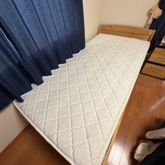シングルベッド・マットレスの画像
