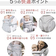 抱っこ紐　エルゴオムニ360の画像