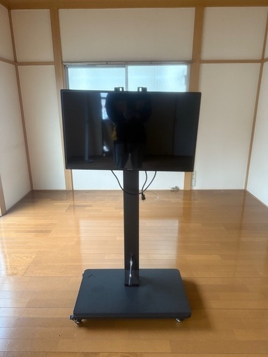 テレビスタンドキャスター付き※モニターは付属しません