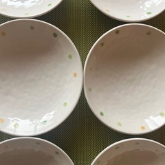 2種類取り皿　12枚セットの画像