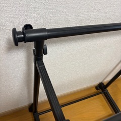 2列ハンガーラックの画像