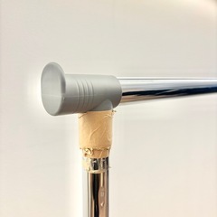 【無料】2本セット　ハンガーラック　組み立て式　キャスター　格安　目黒区の画像