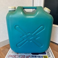 灯油缶18Lカバー ポンプの画像