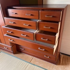 【今月廃棄予定】【ツリーエイトの家具】洋服タンスの画像